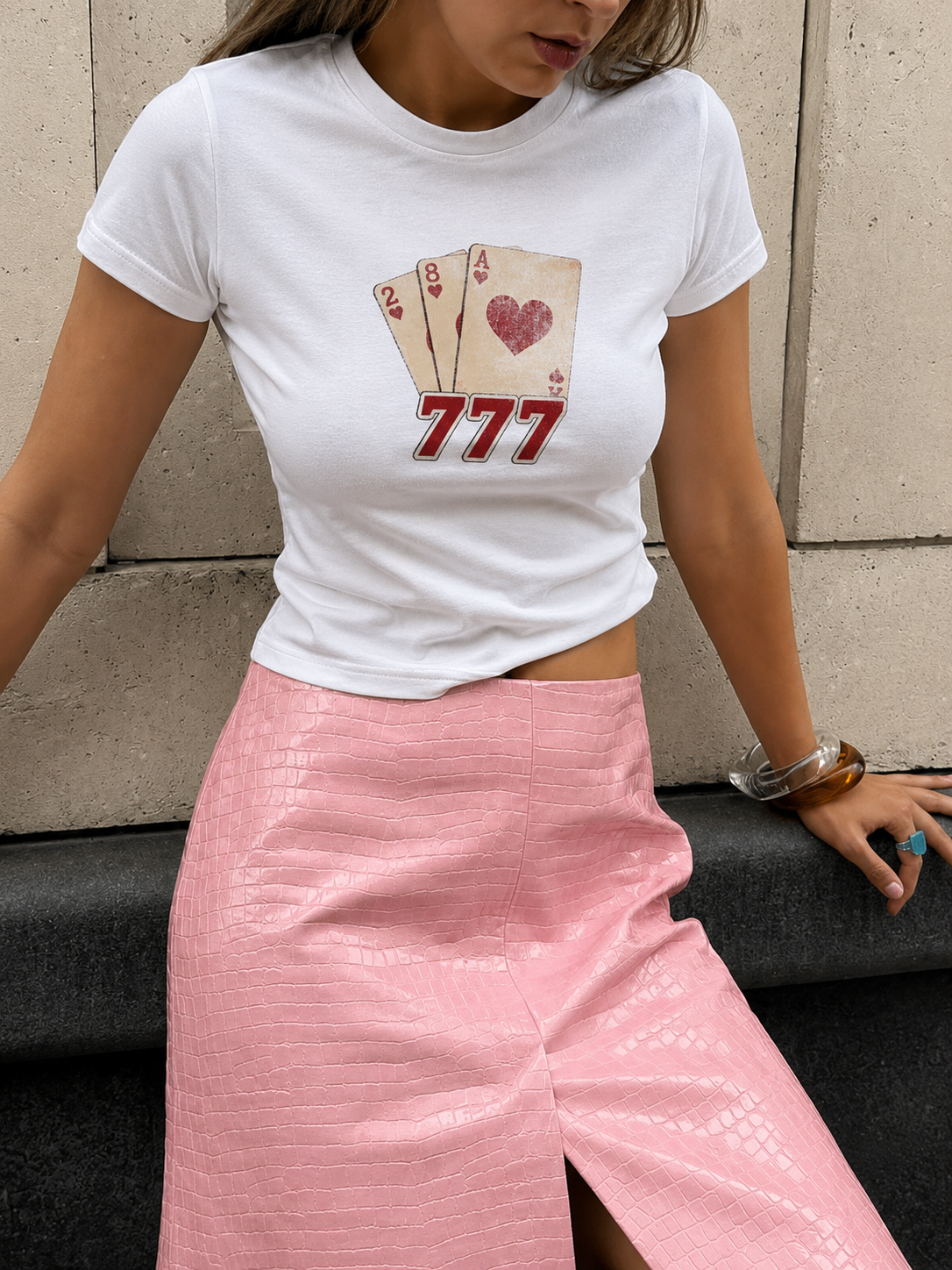 Lucky Hand Baby Tee