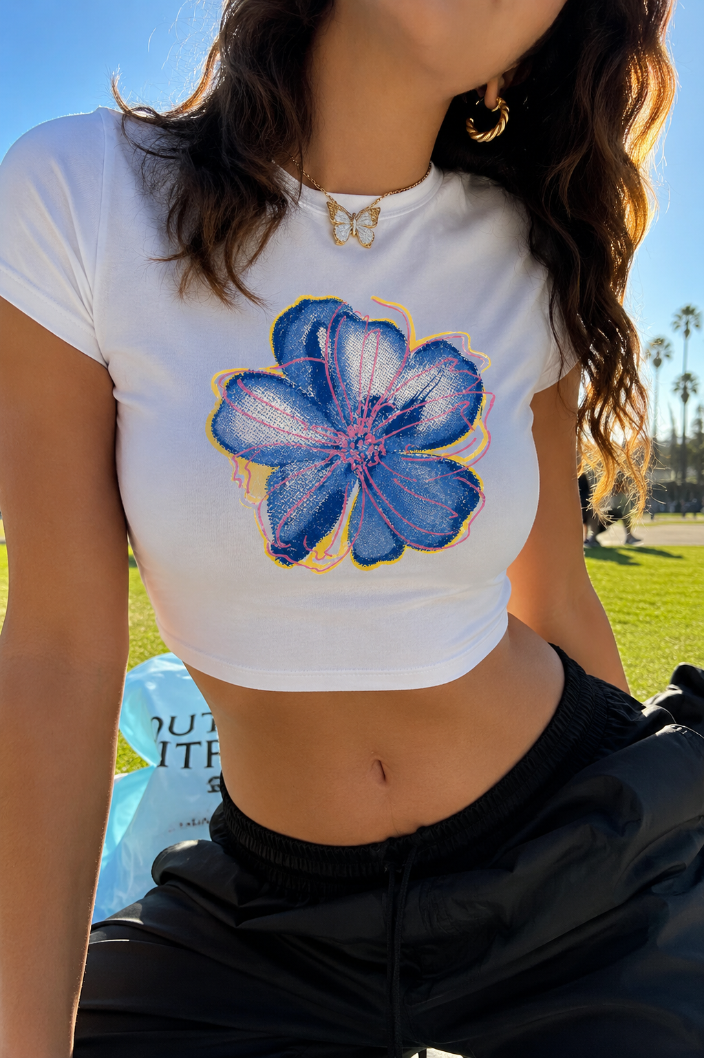 Wild Bloom Baby Tee